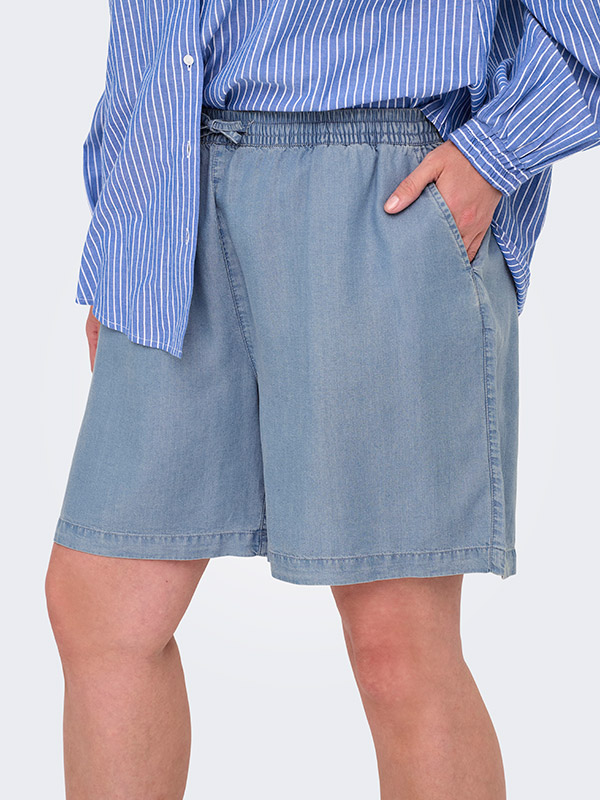 CARPEMA - Plus Size Shorts fra Only Carmakoma