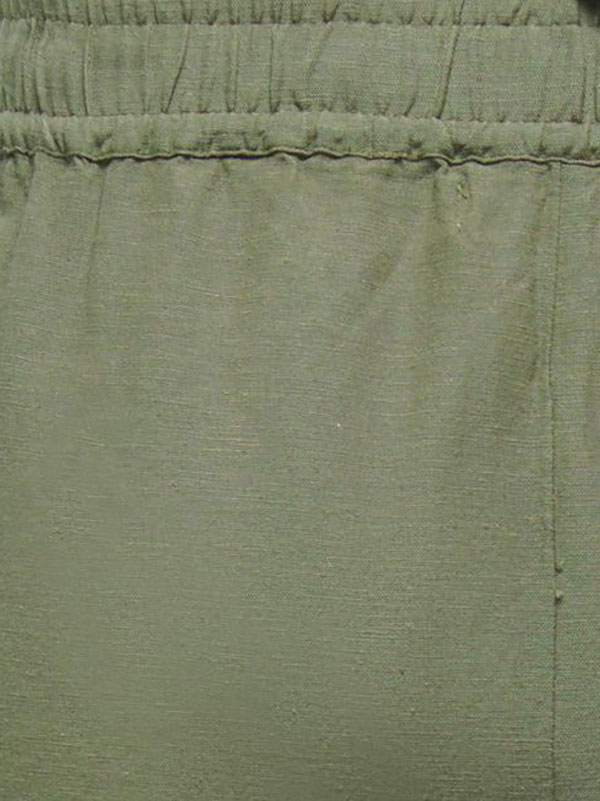 BILLIE - Armygrønne 3/4 bukser fra Only Carmakoma
