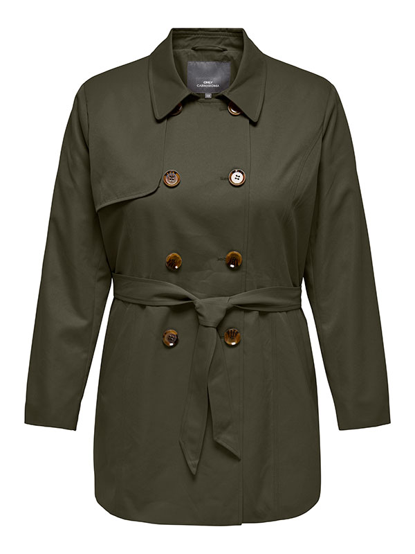 CARVALERIE - Plus Size Frakk fra Only Carmakoma