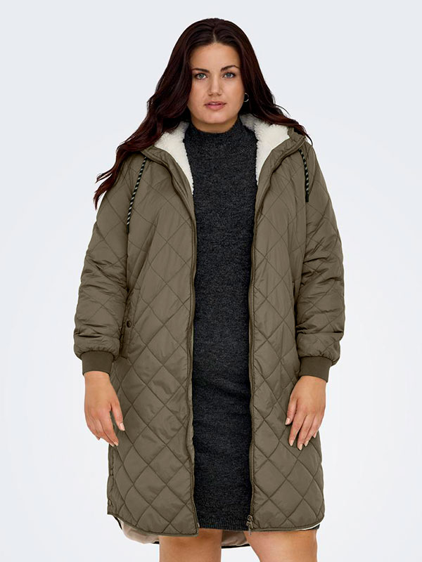 CARNEWSANDY - Plus Size Jakke fra Only Carmakoma