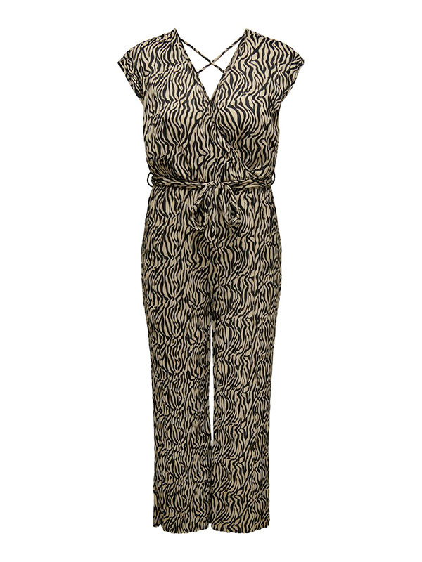 CARSAFARI - Plus Size Buksedress fra Only Carmakoma