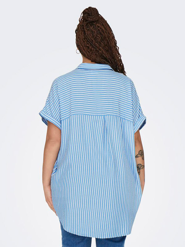 CARPENNA - Plus Size Skjorte fra Only Carmakoma