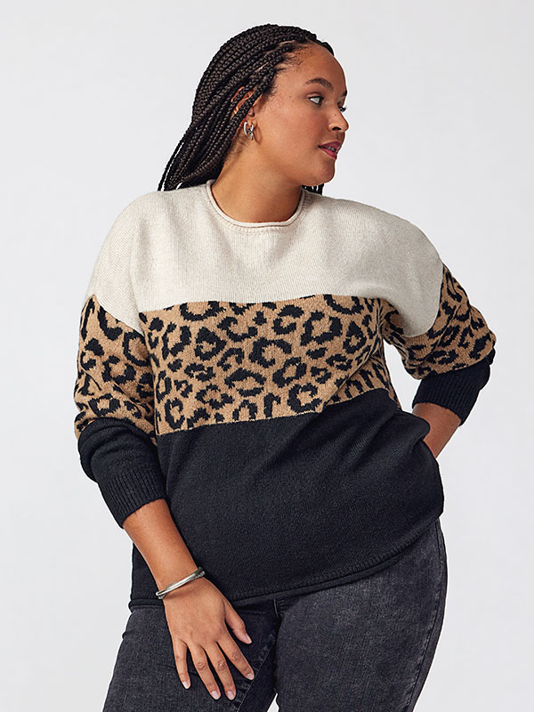 CARJADE  - Plus Size Genser fra Only Carmakoma