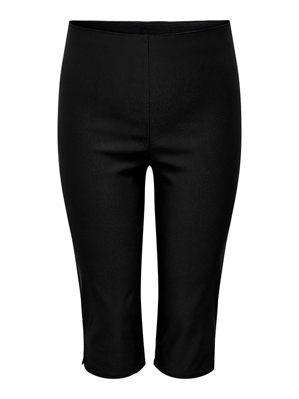 LILA - Svarte capri leggings i viskosestretch fra Only Carmakoma