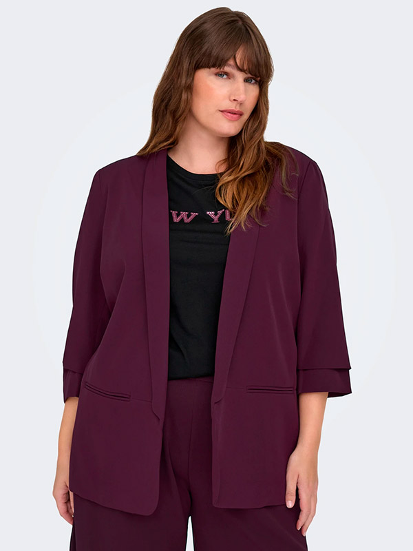 CARELLY - Plus Size Blazer fra Only Carmakoma
