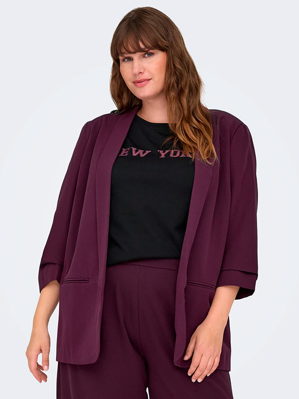 CARELLY - Plus Size Blazer fra Only Carmakoma