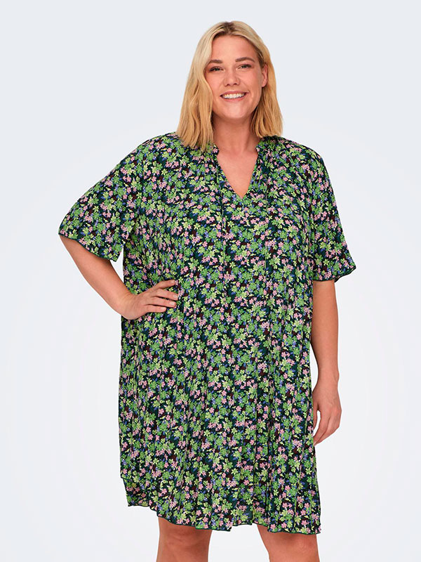 GREENIE  - Plus Size Kjole fra Only Carmakoma