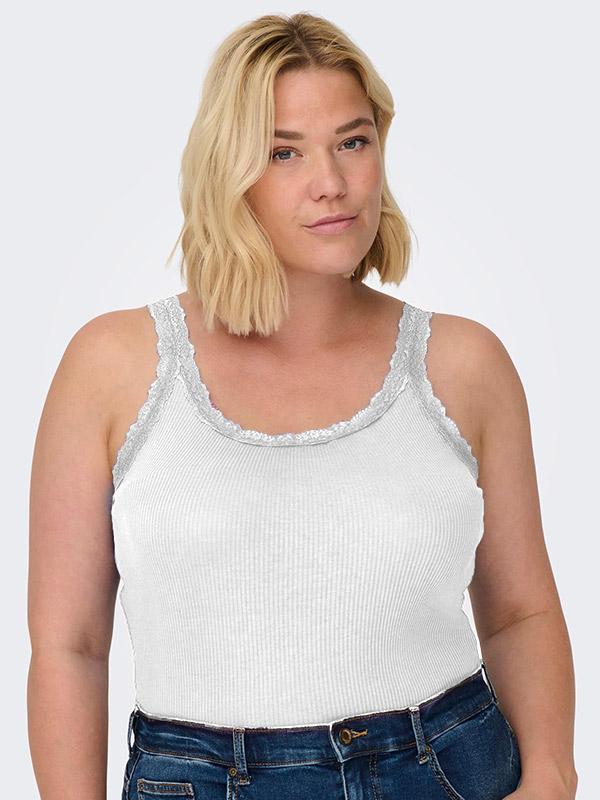 CARXENA - Plus Size Topp fra Only Carmakoma