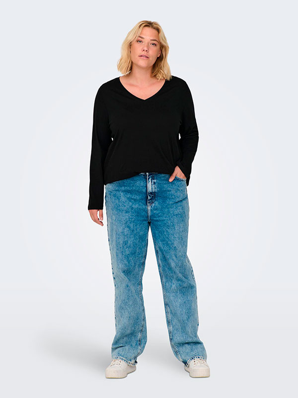 CARBONNIE - Plus Size T-shirt fra Only Carmakoma