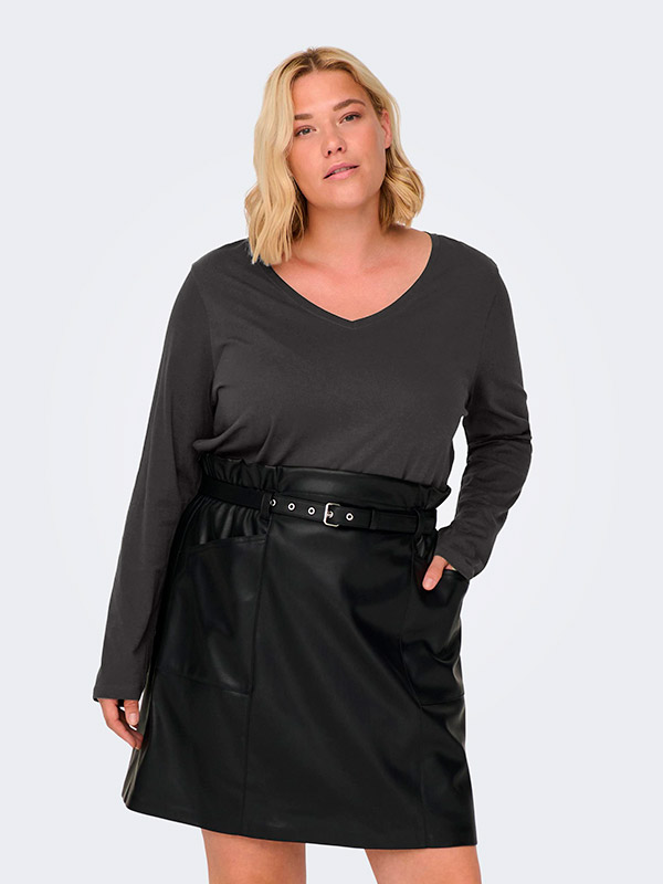 CARBONNIE - Plus Size T-shirt fra Only Carmakoma