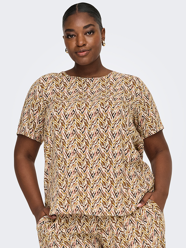 CARNOVA - Plus Size Bluse fra Only Carmakoma