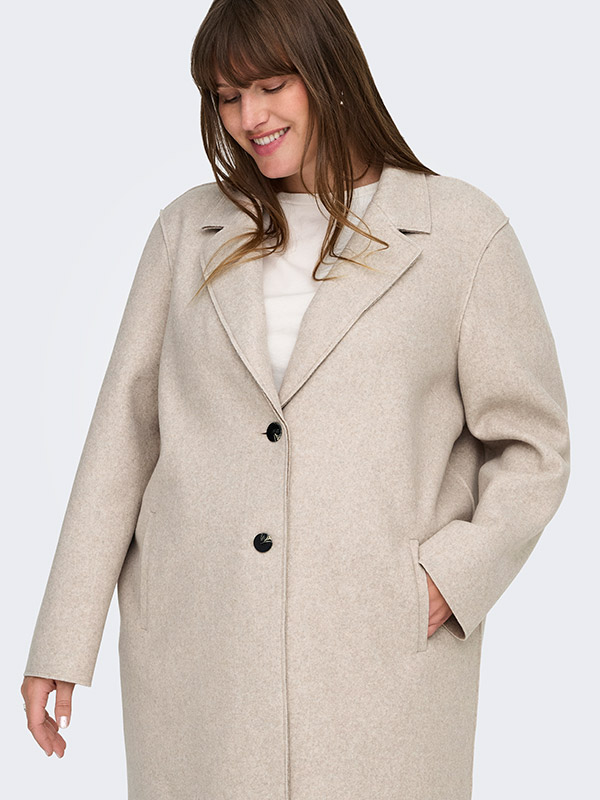 CARCARRIE - Plus Size Frakk fra Only Carmakoma