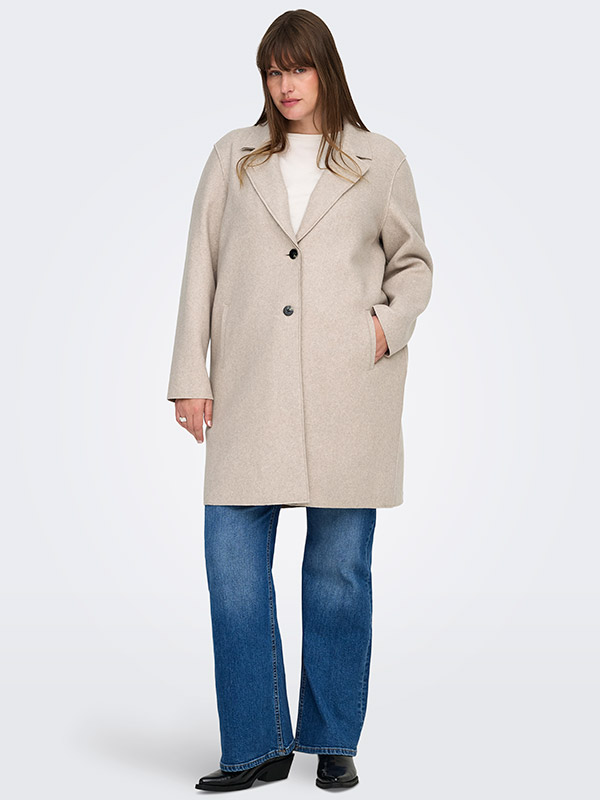 CARCARRIE - Plus Size Frakk fra Only Carmakoma