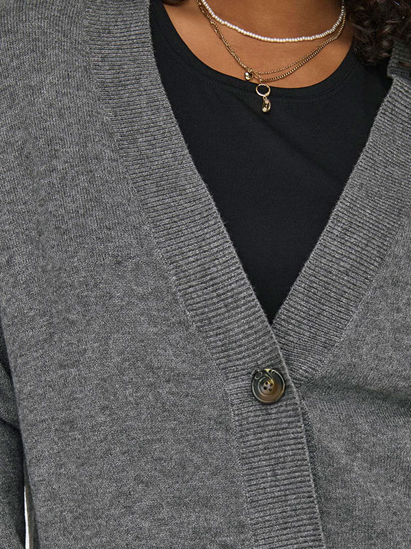 CARESLY - Plus Size Cardigan fra Only Carmakoma