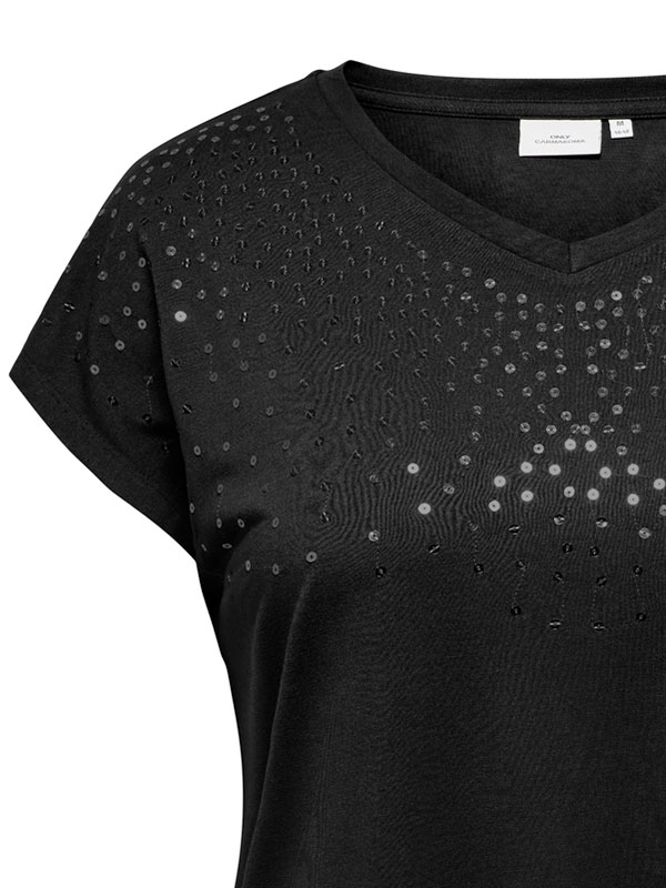 CARALEXIA - Plus Size T-shirt fra Only Carmakoma