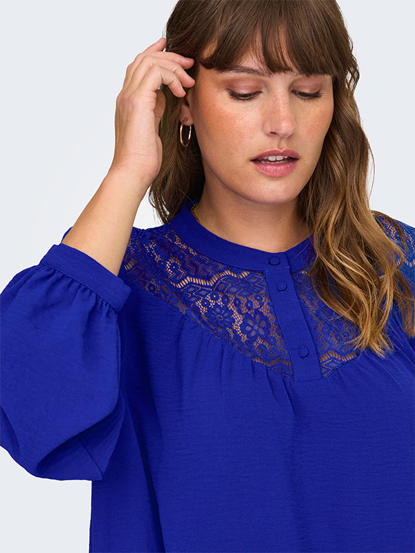 CARMETTE - Plus Size Tunika fra Only Carmakoma