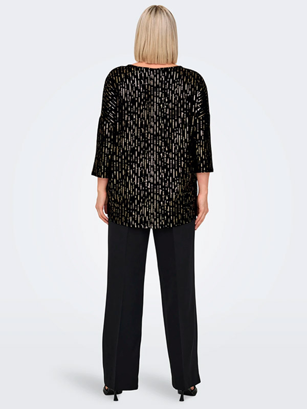 CARFOILA - Plus Size Bluse fra Only Carmakoma