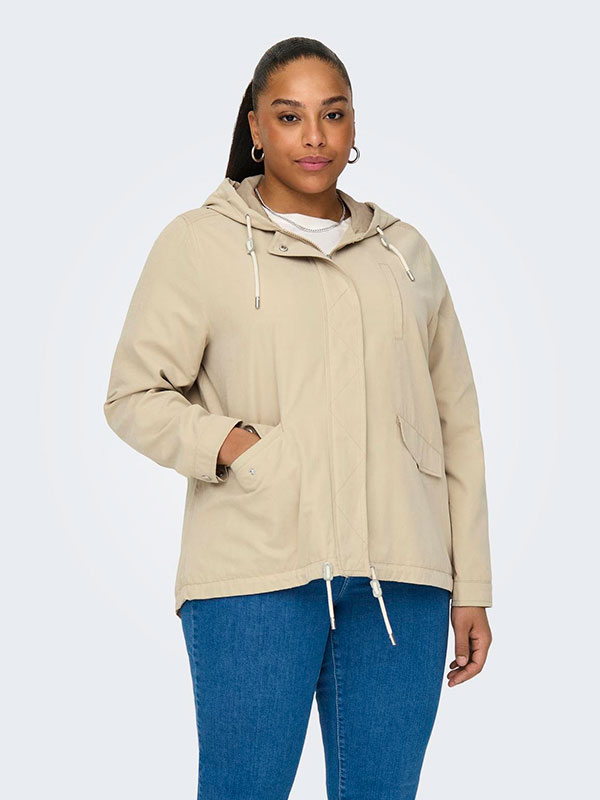 CARSKYLAR - Plus Size Jakke fra Only Carmakoma
