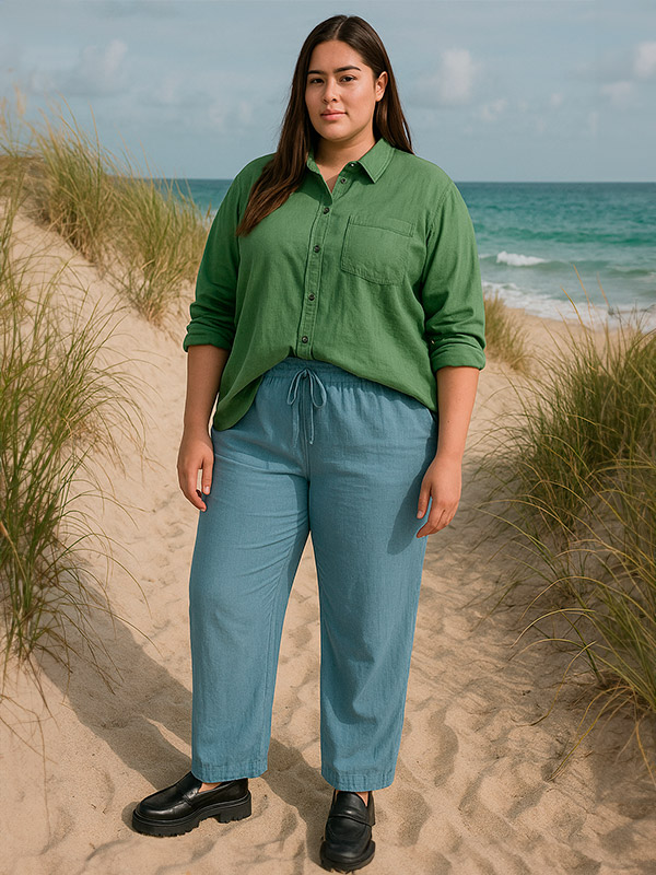 CARCARO - Plus Size Bukser fra Only Carmakoma