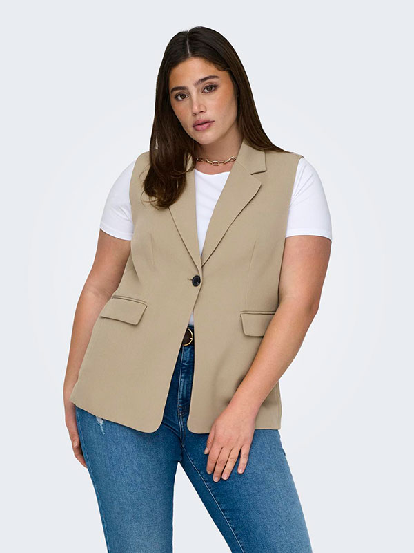 CARKENDRA-ASTRID - Plus Size Vest fra Only Carmakoma