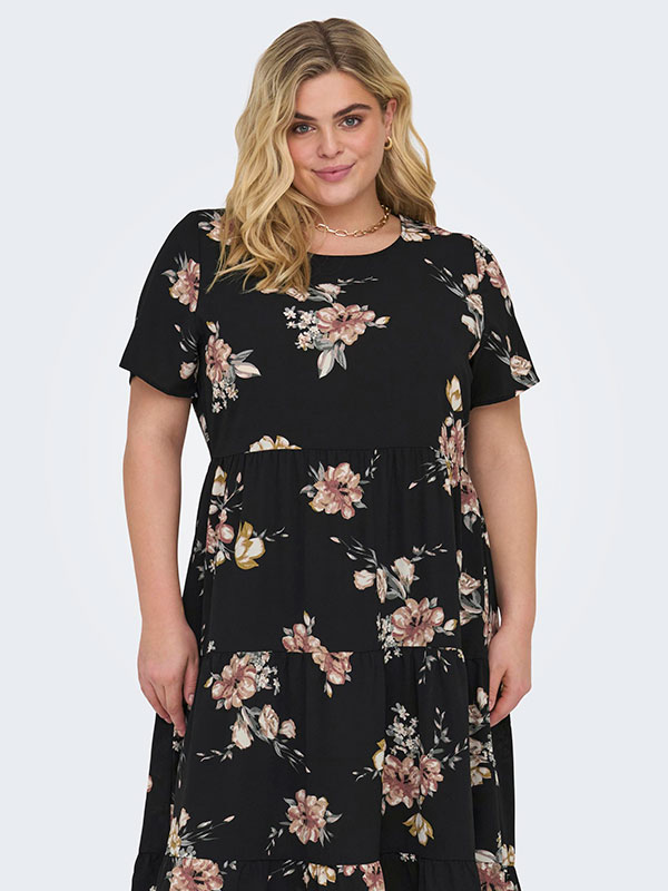CARLUX - Plus Size Kjole fra Only Carmakoma