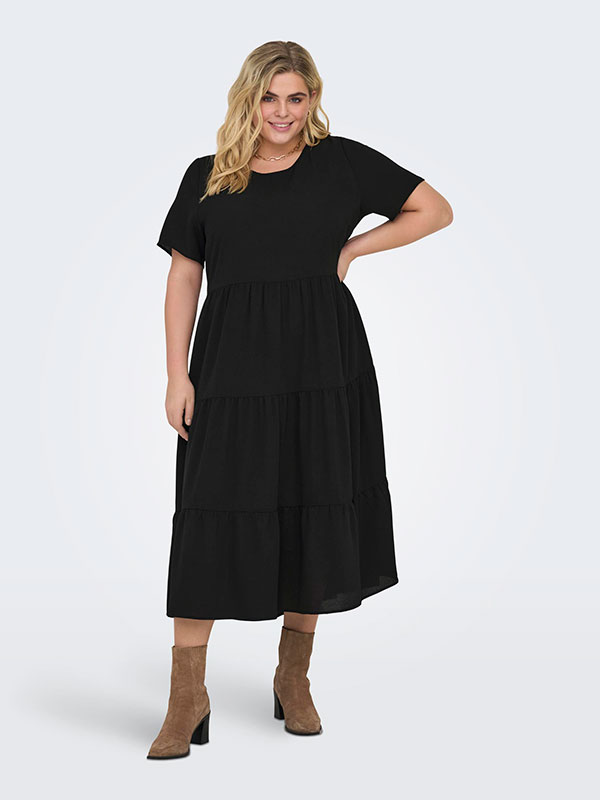 CARLUX - Plus Size Kjole fra Only Carmakoma