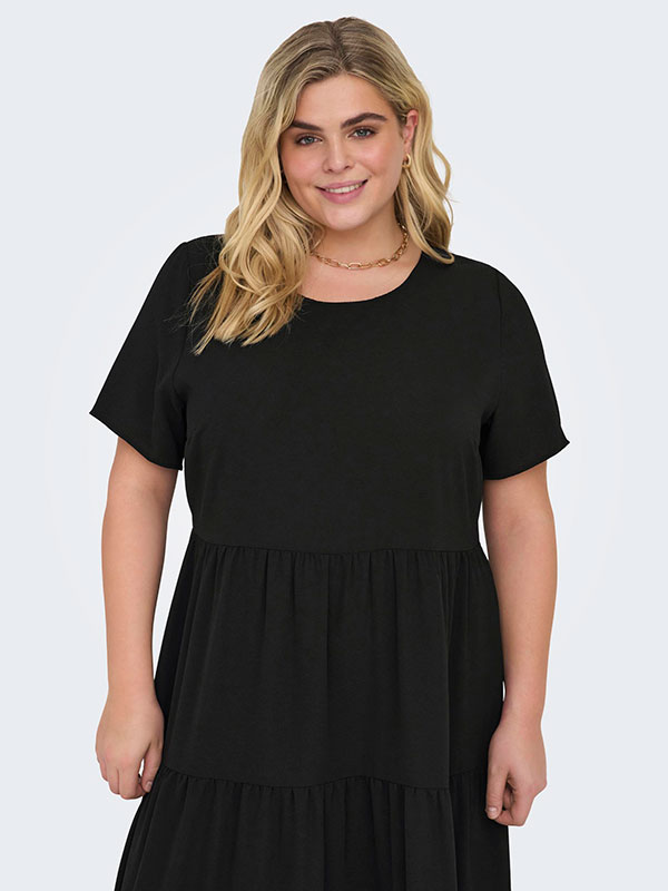 CARLUX - Plus Size Kjole fra Only Carmakoma
