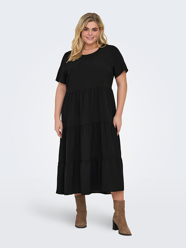 CARLUX - Plus Size Kjole fra Only Carmakoma