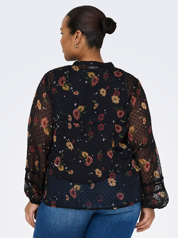 CARTESSA - Plus Size Bluse fra Only Carmakoma