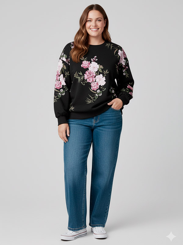 CARWANTED - Plus Size Bluse fra Only Carmakoma