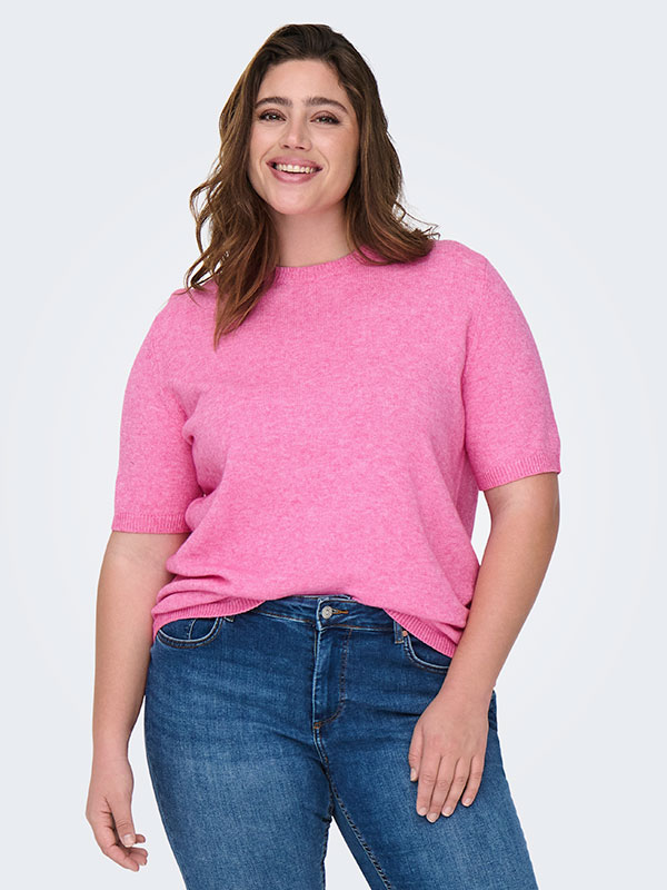 CARMARGARETA - Plus Size Bluse fra Only Carmakoma