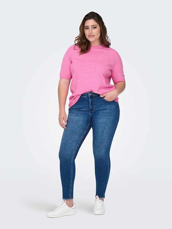 CARMARGARETA - Plus Size Bluse fra Only Carmakoma