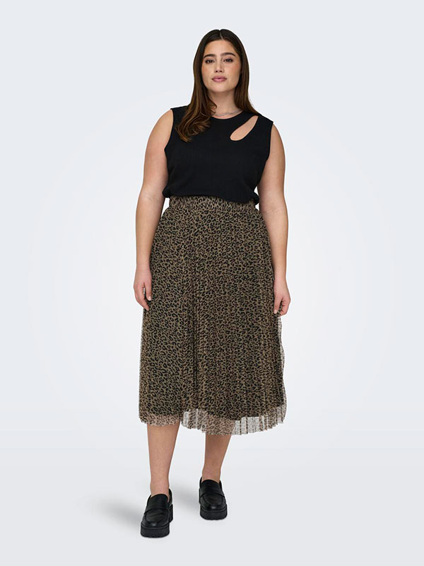 CARSKY - Plus Size Skjørt fra Only Carmakoma