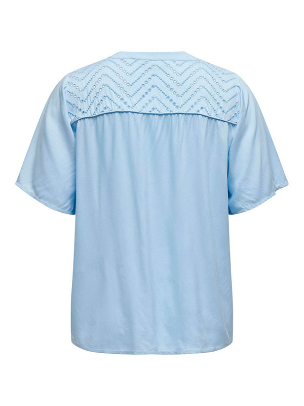 CARSIDNEY - Plus Size Bluse fra Only Carmakoma