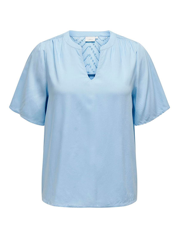 CARSIDNEY - Plus Size Bluse fra Only Carmakoma