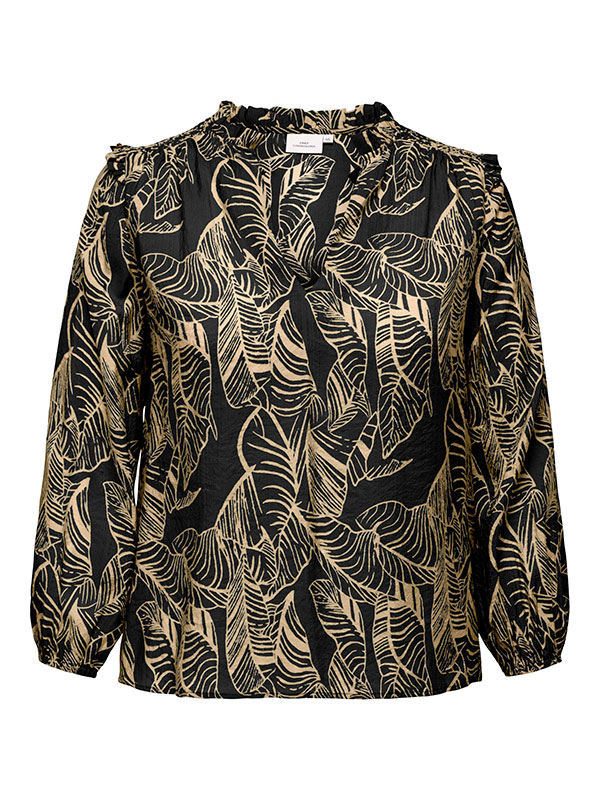 CARBETSEY - Plus Size Bluse fra Only Carmakoma