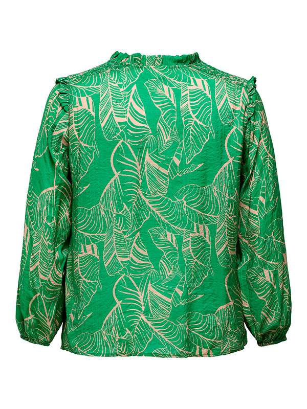 CARBETSEY - Plus Size Bluse fra Only Carmakoma