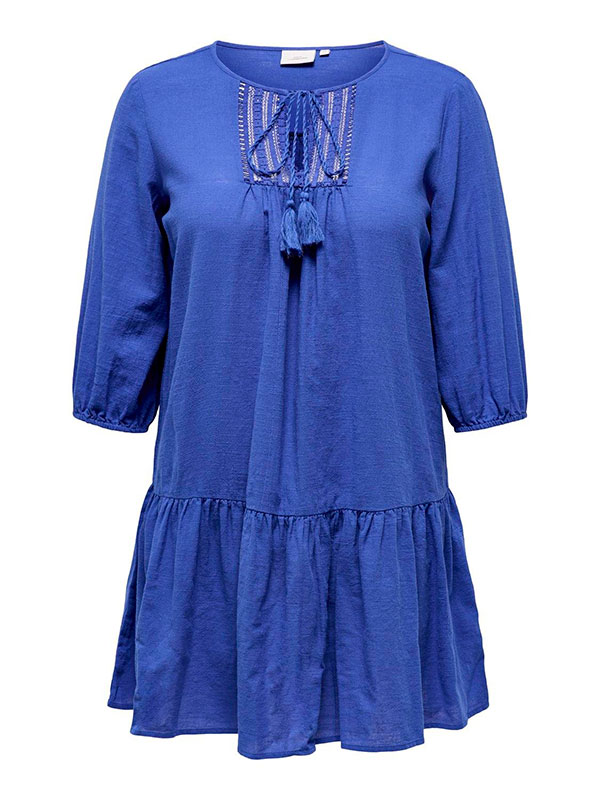 CARVINNIE - Plus Size Kjole fra Only Carmakoma