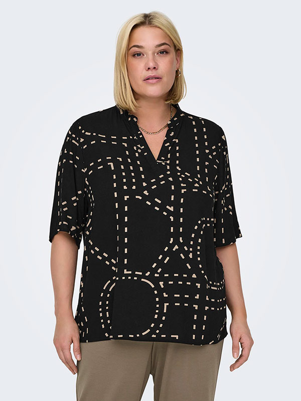 CARPHOEBE - Plus Size Bluse fra Only Carmakoma