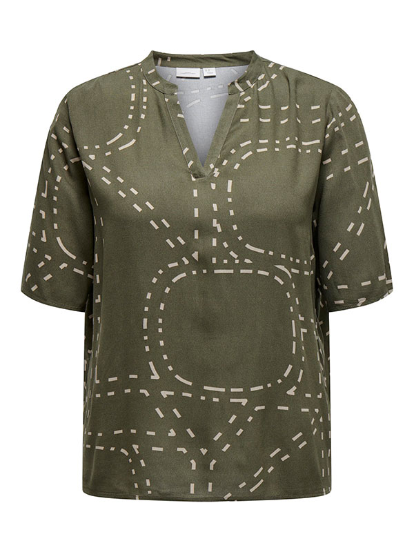CARPHOEBE - Plus Size Bluse fra Only Carmakoma