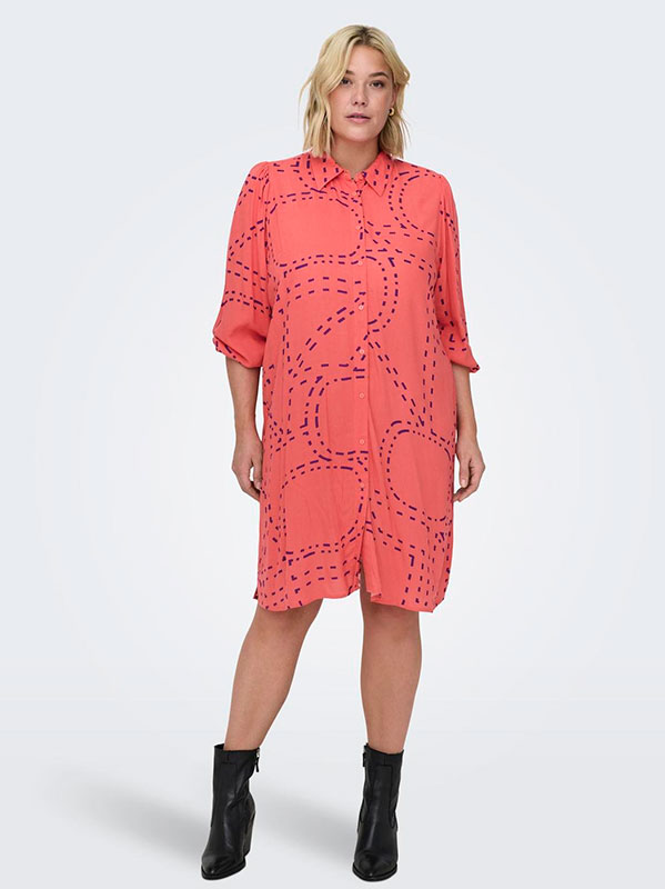 CARPHOEBE - Plus Size Kjole fra Only Carmakoma