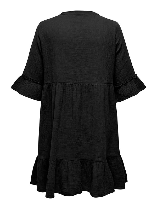 CARTHYRA - Plus Size Kjole fra Only Carmakoma