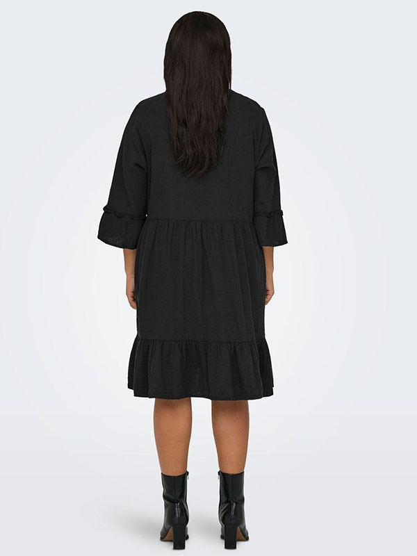 CARTHYRA - Plus Size Kjole fra Only Carmakoma