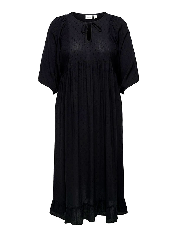 CARELEANOR - Plus Size Kjole fra Only Carmakoma