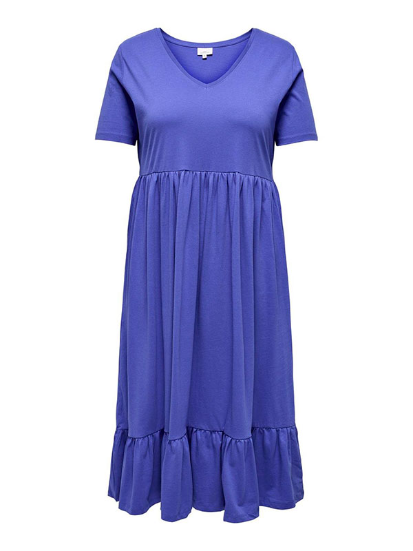 CARMAY - Plus Size Kjole fra Only Carmakoma