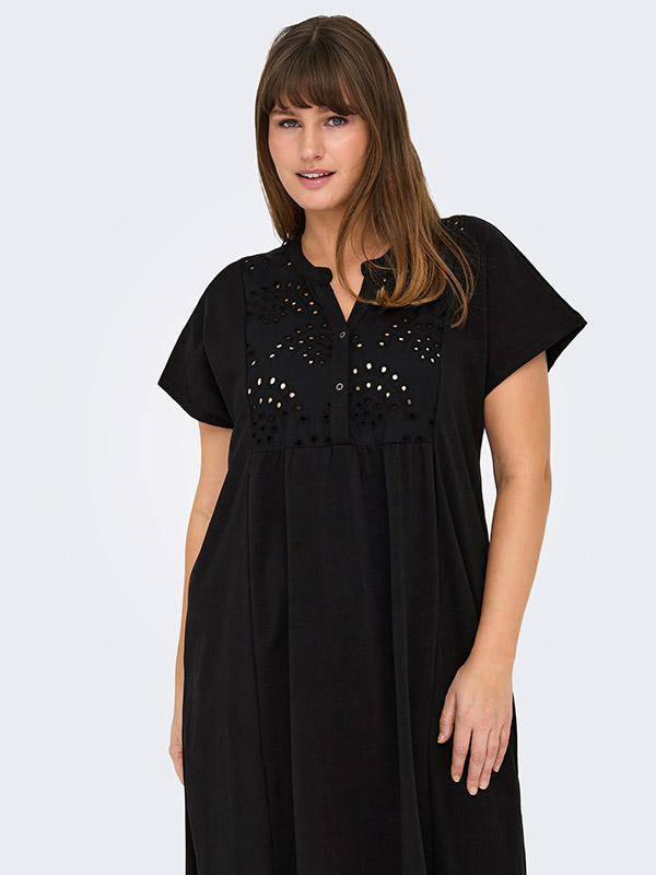 CARSILLAH - Plus Size Kjole fra Only Carmakoma