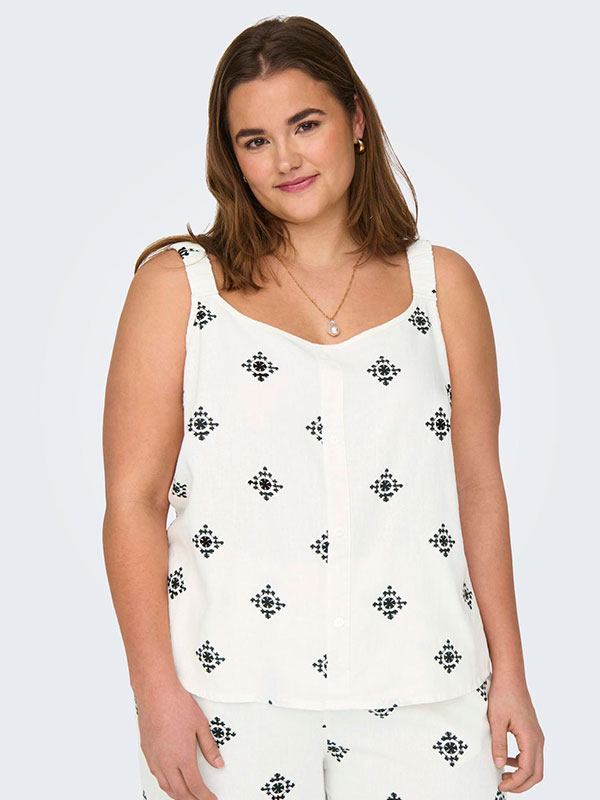 CARCARO - Plus Size Topp fra Only Carmakoma