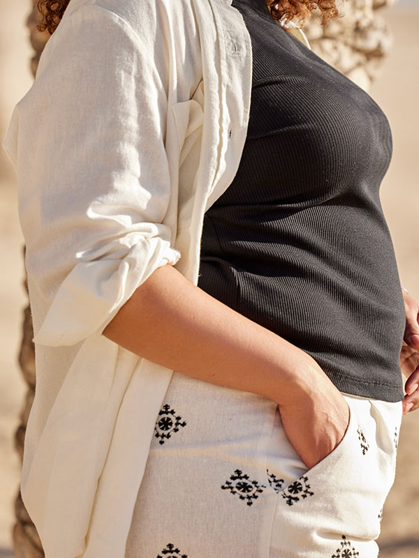 CARCARISA - Plus Size Bukser fra Only Carmakoma