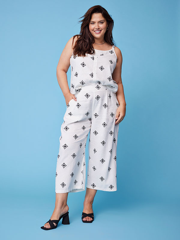 CARCARISA - Plus Size Bukser fra Only Carmakoma