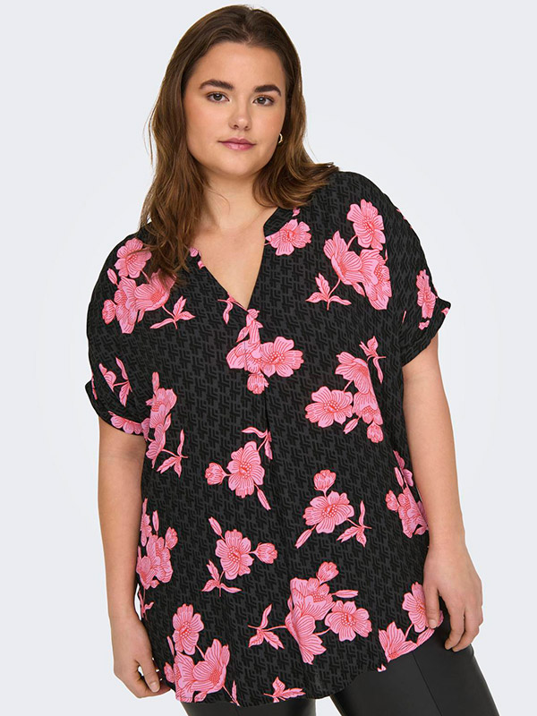 CARTILDA - Plus Size Bluse fra Only Carmakoma